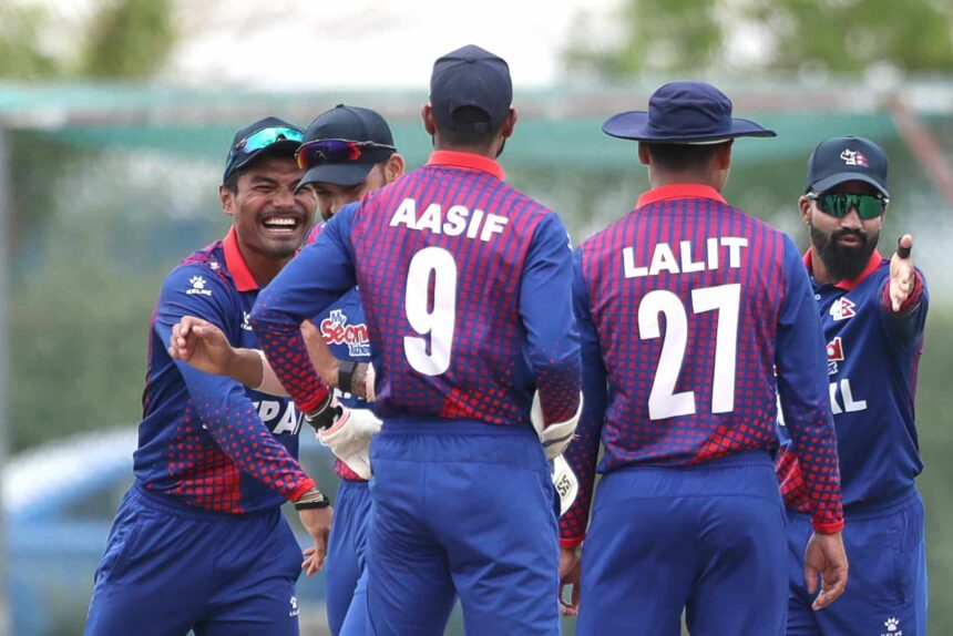 Malaysia vs Nepal : Nepal won the match by 5 wickets