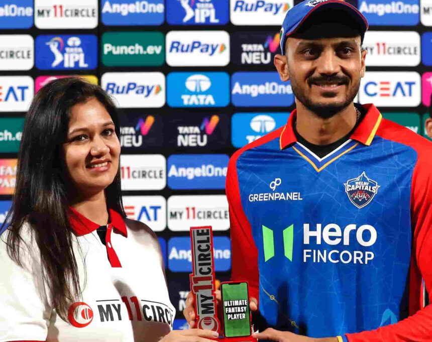 Axar Patel marked Headline in the match against GT