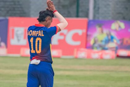 Sompal Kami Picked 3 wickets in Nepal vs West Indies A