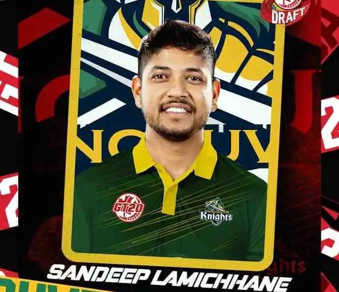 Sandeep Lamichhane GT20 Team and Stats