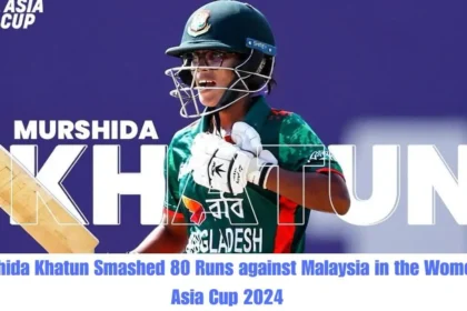 Murshida Khatun Played a strong Knock against Malaysia Women