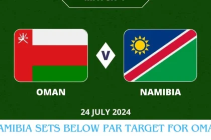 Oman vs Namibia: Namibia set target of 197 runs for Namibia