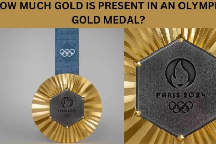 How much Gold is present in an Olympic Gold Medal?