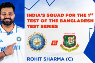 BCCI announced Squad for the First Test match against Bangladesh