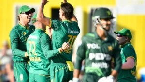 Abdullah Shafique registered back-to-back ducks against South Africa