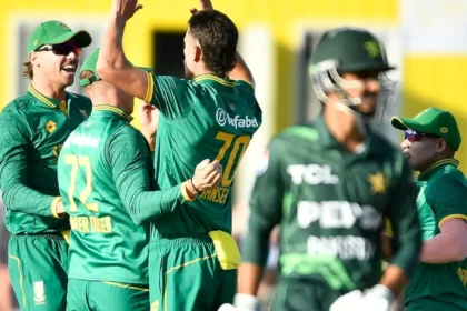 Abdullah Shafique registered back-to-back ducks against South Africa